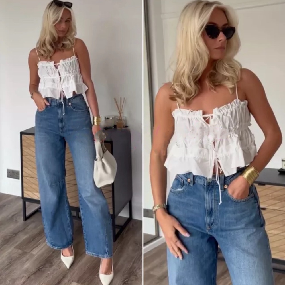ZARA Bloggers Fav Poplin Top